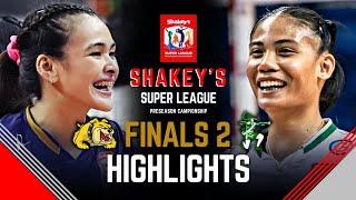 NU VS. DLSU | FINALS GAME 2| Full Game Highlights | Shakey's Super League Championship 2024 