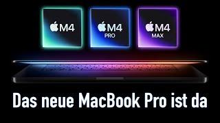 Apple stellt neues MacBook Pro mit M4, M4 Pro & M4 Max vor | Das müsst ihr wissen!