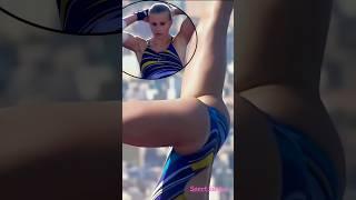 Amazing Control by Beautiful Woman Diver Executing Armstand Dive | Laura Marino #dive #shorts