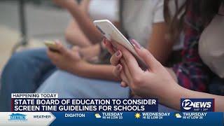 Kansas BOE expected to take action on screen time recommendations