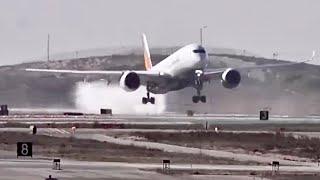 A350 Pilot Flares Too Late