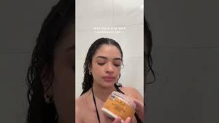 shower routine for curly hair  #curlyhair #curly #curlyhairroutine #naturalhair #showerroutine