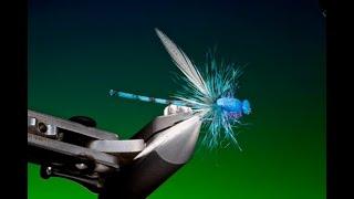 Fly Tying a Braided Blue Damsel dry fly with Barry Ord Clarke