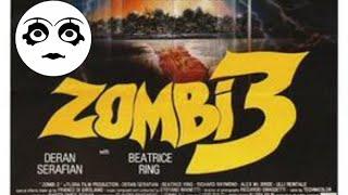 Zombi 3, Italian horror, english audio