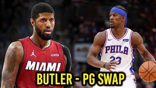 Jimmy Butler Talaga Ang Nirerequest ni Joel Embiid na Mapunta ng Sixers Hindi si Paul George