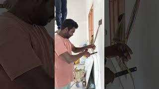 wiring work #trending #construction #plumbingtime #viralvideo #industrialelectrician