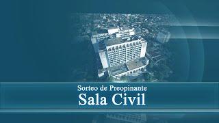 15-11-2024 Sorteo de Preopinantes de la Sala Civil y Comercial