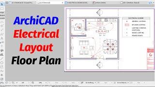 ArchiCAD Electrical House Wiring Tutorial for Electrical Engineers/Architects