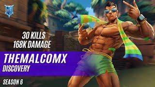 30 KILLS 168K DAMAGE THEMALCOMX LEX PALADINS COMPETITIVE (SEASON 6) DISCOVERY