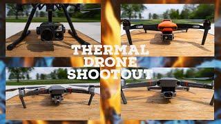 Drone Showdown: Mavic 2 Enterprise Advanced v Evo 2 640T v Matrice 300 w H20T