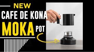 Traveller Moka Pot from Cafe De Kona. || Christmas episode!