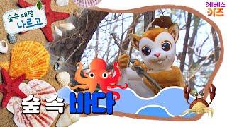 #집에서함께해요ㅣ숲 속 바다, 숲에서 바다 친구들을 찾아요ㅣ숲과 친구되기ㅣ숲속 대장 나르고ㅣKBS 방송