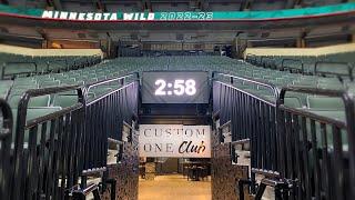 Smartpress and Custom One rebrand the Minnesota Wild's On-the-Glass Club at the Xcel Energy Center