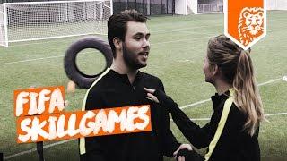 FIFA SKILL GAMES IN REAL LIFE ft FC ROELIE VS. MASCHA!