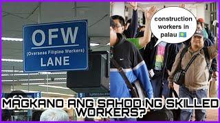 Magkano ang sahod ng skilled worker sa Palau ?|gaga journal