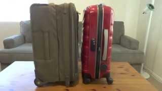 Comparison: Briggs & Riley International Wide vs Samsonite Firelite