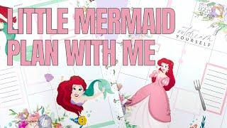 Little Mermaid Plan With Me | Classic Happy Planner Spread | Custom Spread for Sharon!