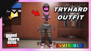 GTA 5 ONLINE -FEMALE  TRYHARD OUTFIT WITH INVISIBLE ARMS/TORSO TUTORIAL (1.58)