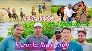 KRC VLOG | Ehtisham Murtaza | Part1 | Winner Faisal King | 22nd September 2024 | Karachi Race Club