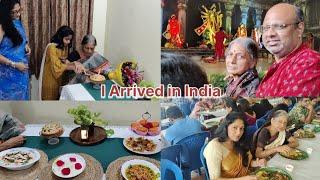 Visiting India for Durga Puja I परिवार के साथ मनाया त्यौहार, माँ का जन्मदिन I NRI I The Happy Host