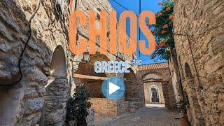 The Greek Agean Island of Chios....