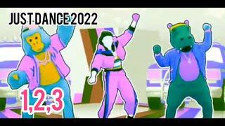 1,2,3 Just dance 2022 fitted by sofia reyes ft jason derulo&de la guetto