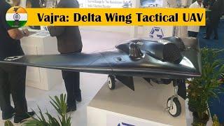 Vajra: Delta Wing Tactical UAV by Garuda Aerospace #defexpo2022 #drone