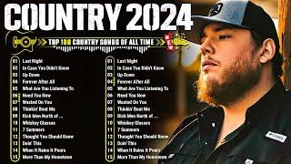 Country Music Playlist 2024 - Luke Combs, Chris Stapleton, Morgan Wallen, Luke Bryan, Kane Brown