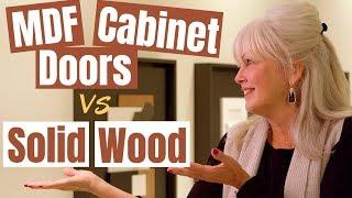 MDF cabinet doors vs solid wood: Which is the best one for your home