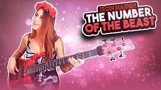 The Number of The Beast - Iron Maiden Bass Cover by Anna Sentina