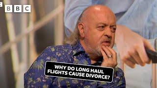 Why do long haul flights cause divorce? | QI- BBC