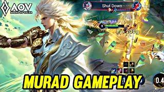 AOV : MURAD GAMEPLAY | IN JUNGLE - ARENA OF VALOR LIÊNQUÂNMOBILE ROV