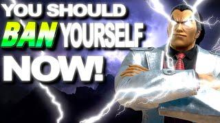 YOU SHOULD BAN YOURSELF NOW!! | Smash Bros Ultimate Montage | Kazuya Montage