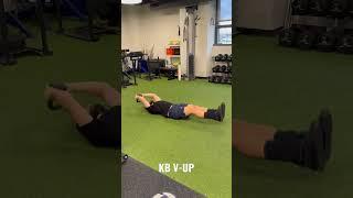 KB V-UP #shorts #workout #fitness #hiit #freefire #free #gym #new #abs #core #kettlebell #fire