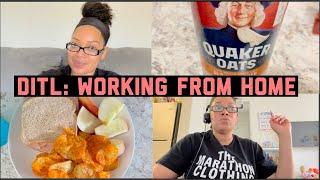 DAY IN THE LIFE WORKING FROM HOME VLOG | TODDLER, POWER OUTAGES AND MORE