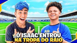 ISAAC XAVIER ENTROU PRA TROPA DO RAIO!