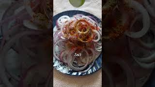 Onion salad yummy and tasty #howto #shorts #onion #healthy #salad #fyp #refreshing #homemade #fypシ