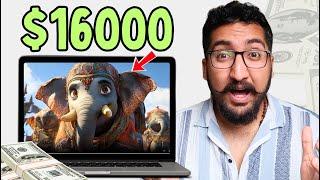 Earn $16k By Making Kids Animated Stories Using AI | Shocking Results 