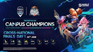 MLBB | Galaxy Gaming Academy Campus Series | Cross-National Finals Day 1