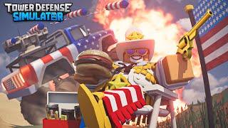 4th Of July Skin! | Tower Defense Simulator