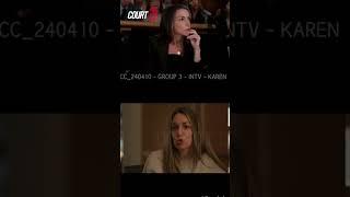 #KarenRead reacts to Commonwealth's evidence, an interview from ID docuseries, "A Body In The Snow."