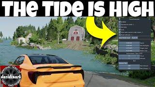 BeamNG Drive - Crazy FLOOD mod will Flood Your Heart! Beamng drive map mods