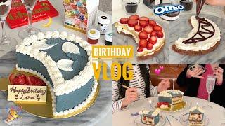 \Vlog/月と書いてルナ親友の可愛い名前をケーキにしてみた2日間のお祝い記録【birthday vlog】