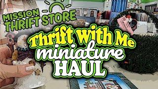 Thrift with Me at Mission Thrift Store for One Sixth Scale Miniatures for Barbie