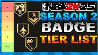 RANKING ALL BADGES IN TIERS IN NBA 2K25 SEASON 2