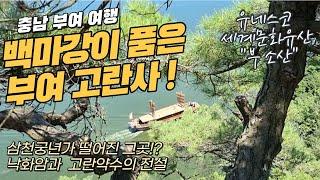 충남 부여여행 백마강이 품은 부여 고란사. 삼천궁녀가 떨어진 그곳? 낙화암과 유네스코 세계문화유산 부소산 사찰기행 사찰여행 국내가볼만한곳 추천 브이로그 VLOG 여행브이로그