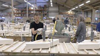 Making tiles at the Royal Tichelaar Factory