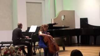 K.Davydov " By the fountain" op.20 №2, Elizaveta Lessoun