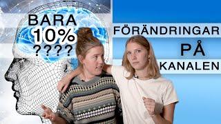 Myten om hjärnan & förändringar på kanalen