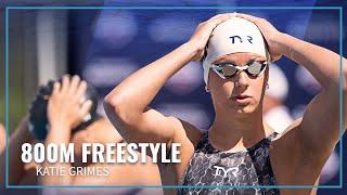 Katie Grimes Takes The Women's 800M Freestyle | 2022 TYR Pro Swim Series - Mission Viejo